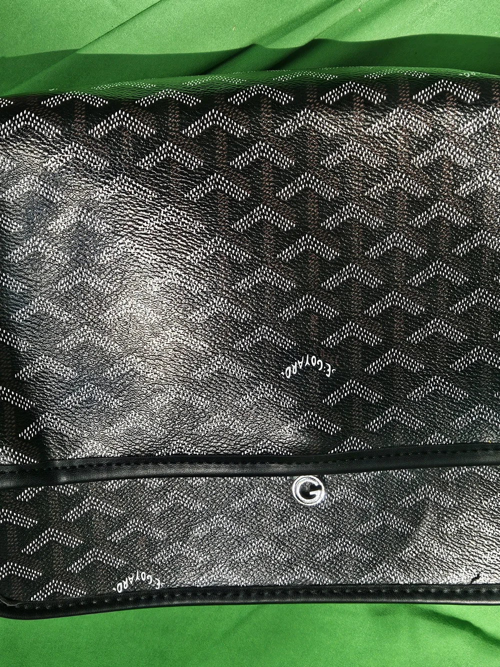 Black Patterned Men’s Tote Bag - Premium Everyday Carry